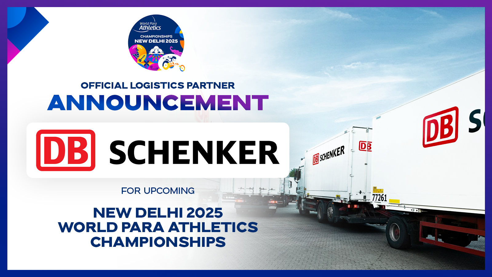 DB SCHENKER & WPA CHAMPIONSHIP ( Official Logistics Partner ) Website Banner 2